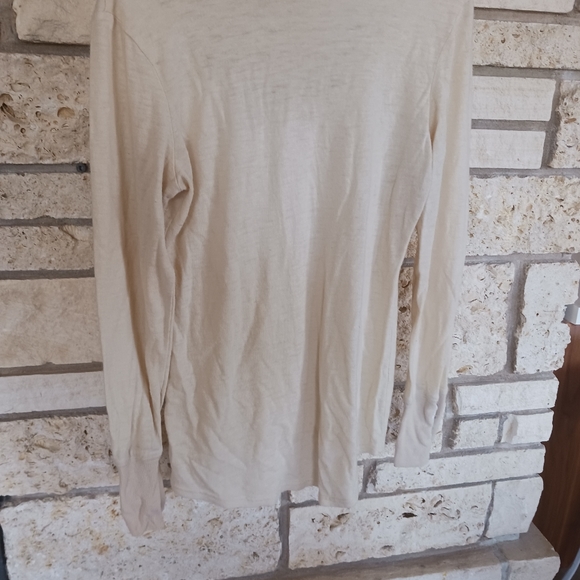 BKE longsleeve tee with lace cream size XL - Picture 4 of 6
